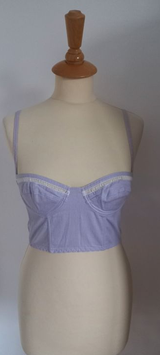 SOUTIEN-GORGE Brassière 100% coton ( T 34 XS ( FR 85 EUR 70 )