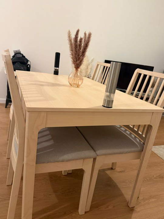 Table & chaises