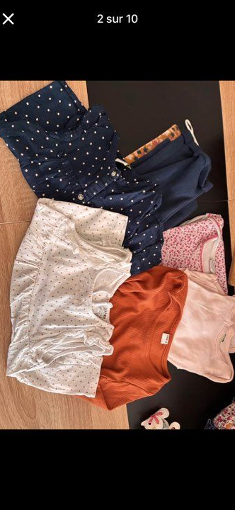 Vêtement fille 18 mois