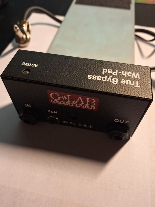Wah-pad true bypass G-Lab
