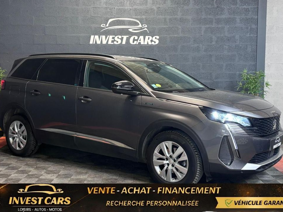 PEUGEOT 5008 1.5HDi 130CH BV EAT8 TVA RECUPERABLE FINITION Style- GARANTIE 6 MOIS MINIMUM