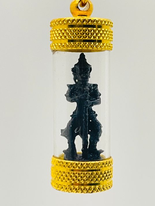 029 Collier pendentif Amulette de protection de Thaïlande Thao Wessuwan (ท้าวเวสสุวรรณ). 🇹🇭
