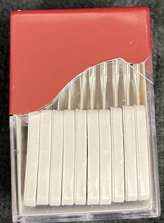 100 aiguilles à coudre orange - aiguille Taewon - DP x 17 - 135 x 17 - 2167 - Gr