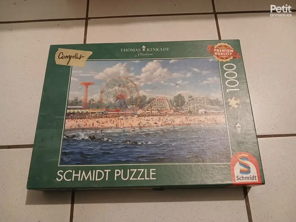 puzzles paysage 1000 pièces très bon état complet