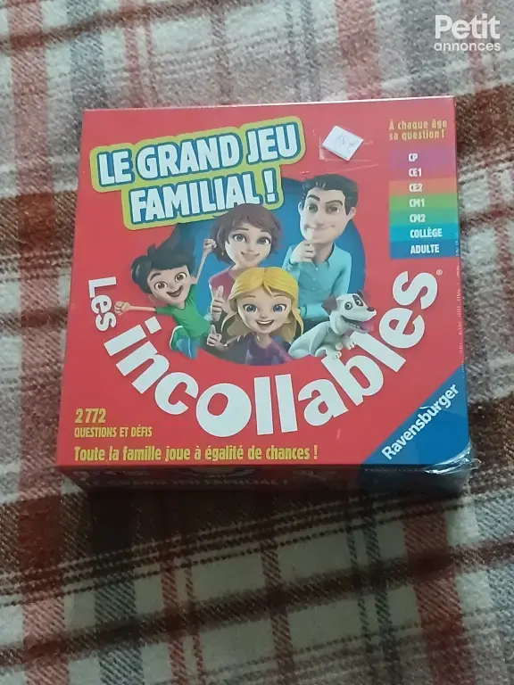 jeux de société les incollable tout neuf jamais servi
