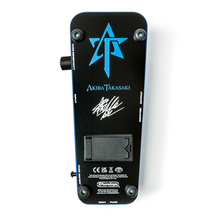 Pédale Signature – Akira Takasaki Fuzz Wah DUNLOP AT95 (DESTOCKAGE)