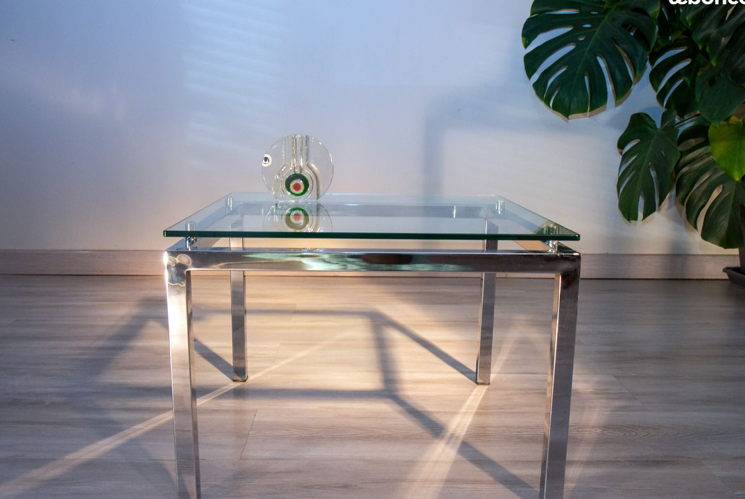 Table basse, bout de canapé, Christian Koban pour Dom