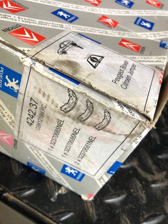 Frein boxer jumper ducato