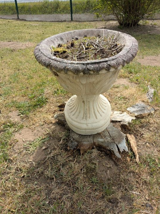 Jardinière sur pied