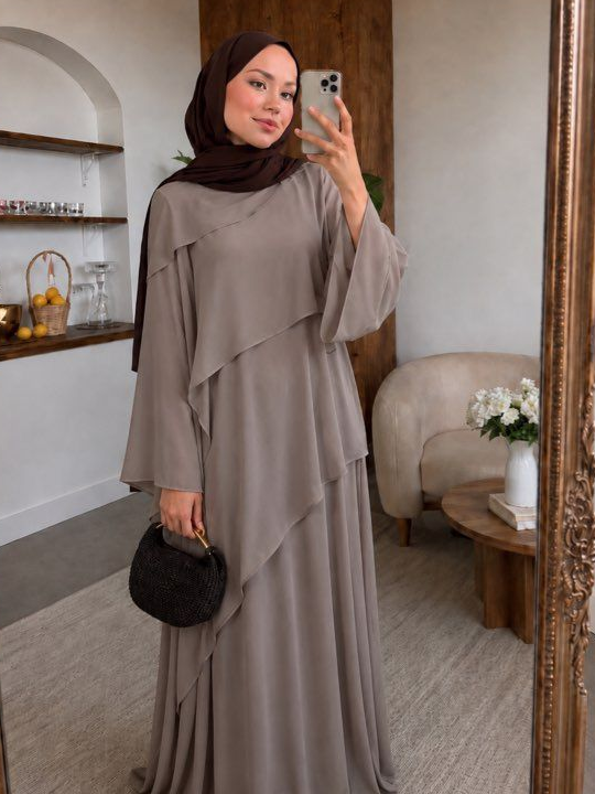 Robe en mousseline