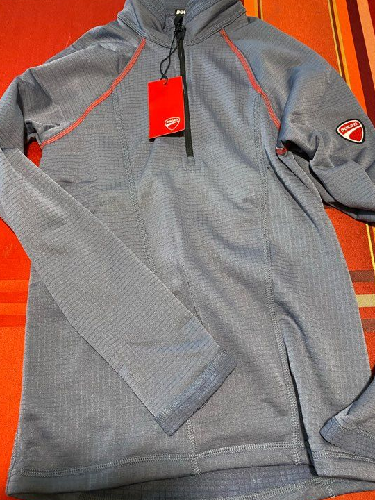 Sweat polaire ducati gris officiel neuf
