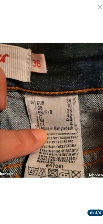 Jean taille 36