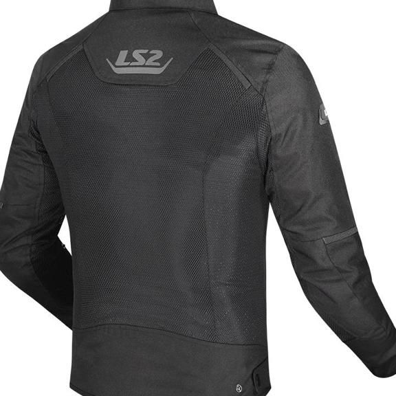 Blouson moto LS2 Breeze noir taille M – Comme neuf