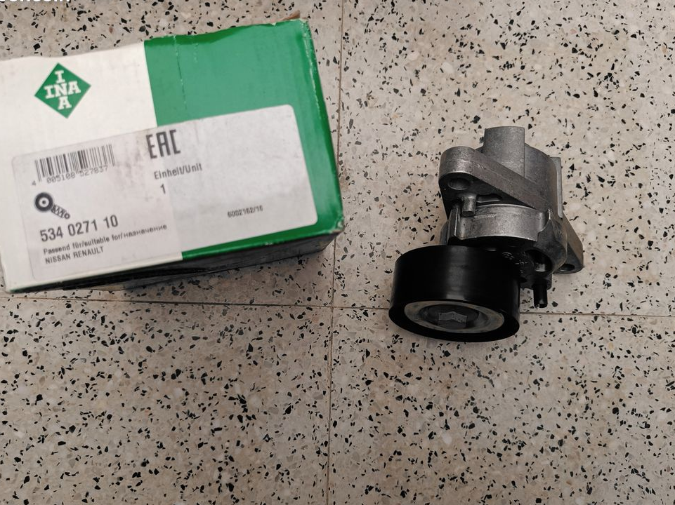 Galet tendeur courroie accessoire neuf Renault Nissan Dacia