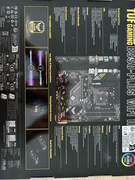 Carte mère asus tuf gaming b550-plus wifi ll