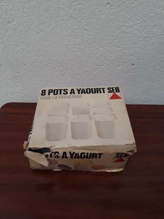 8 Pots Yaourtiere SEB Vintage Yaourt