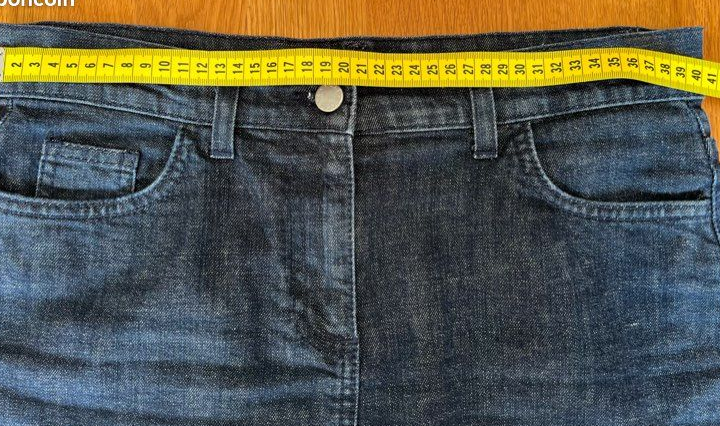 Jupe en jean marque CAROLL T.38