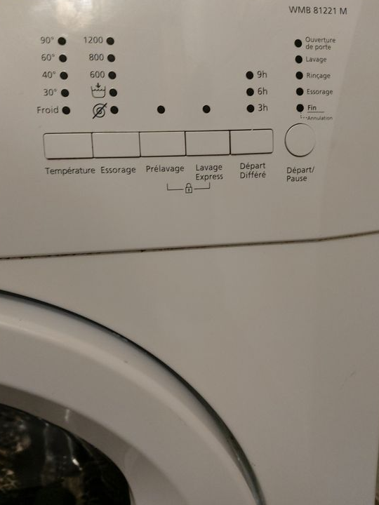 Lave-linge beko A+