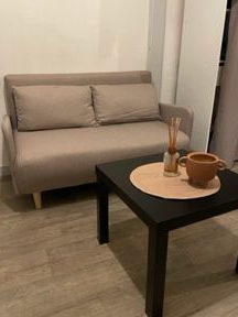Studio meuble plein centre ville machine a laver