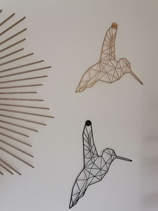 Décoration murale oiseau