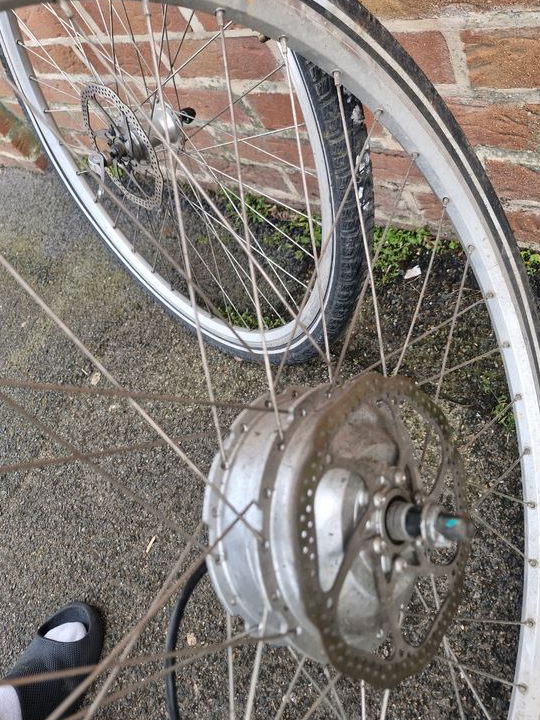 Roue de velo électrique