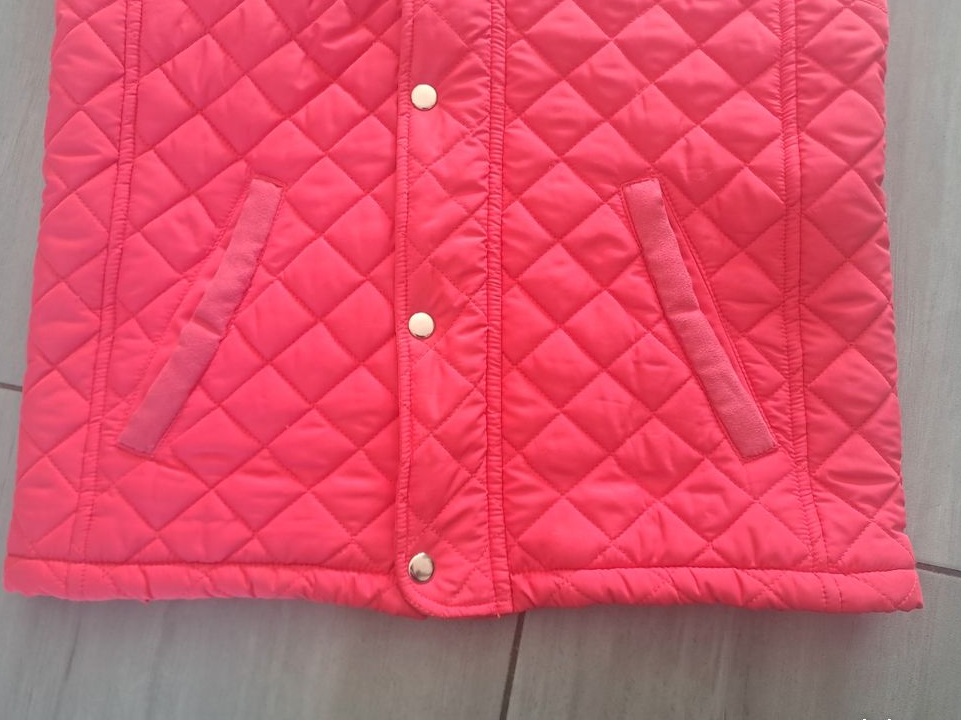 Veste sans manches matelassé rose/corail Taille M