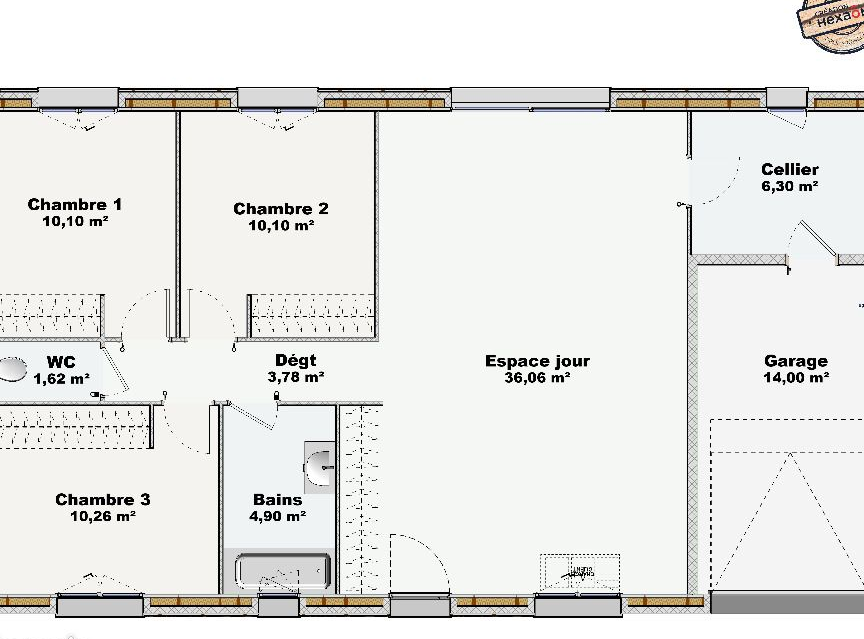 Maison 4 pièces 83 m²