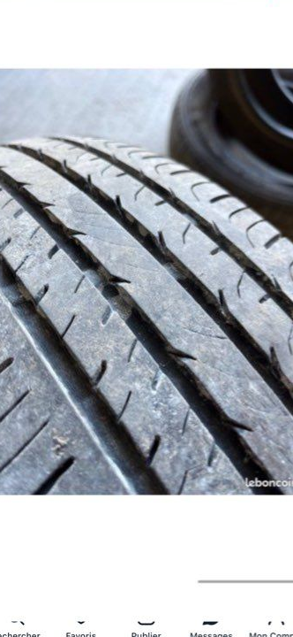2 ou 4 pneus en 185 65 15 en bon état