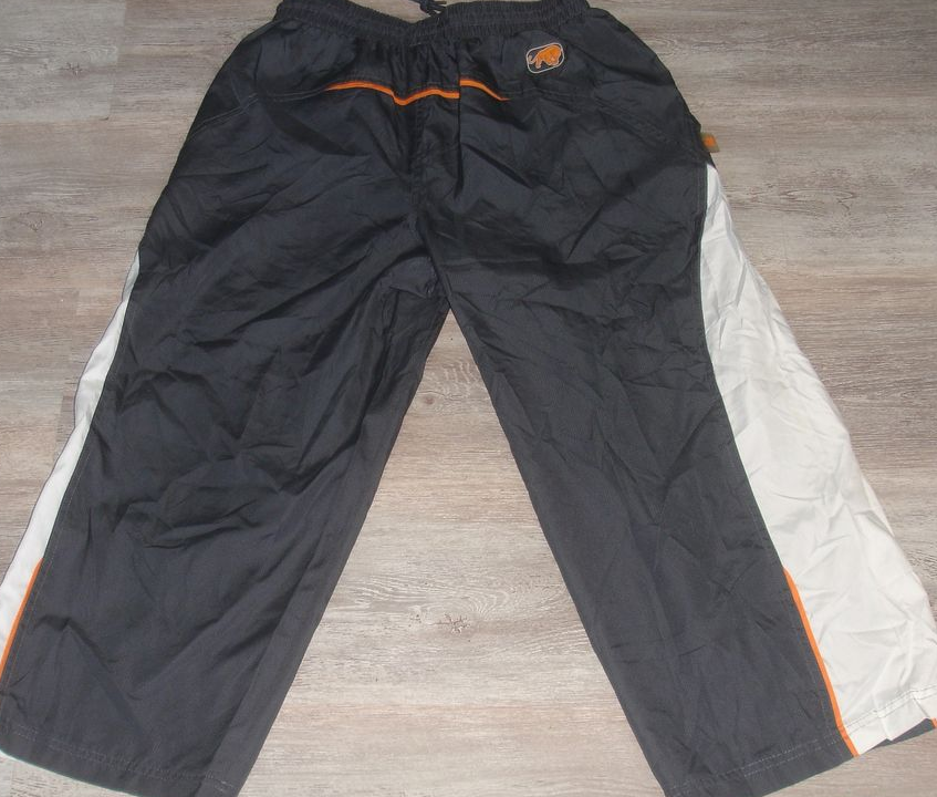Pantacourt homme gris blanc motifs neuf t m sport men