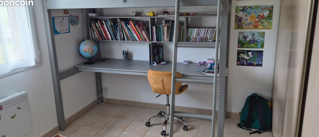 Lit mezzanine enfant