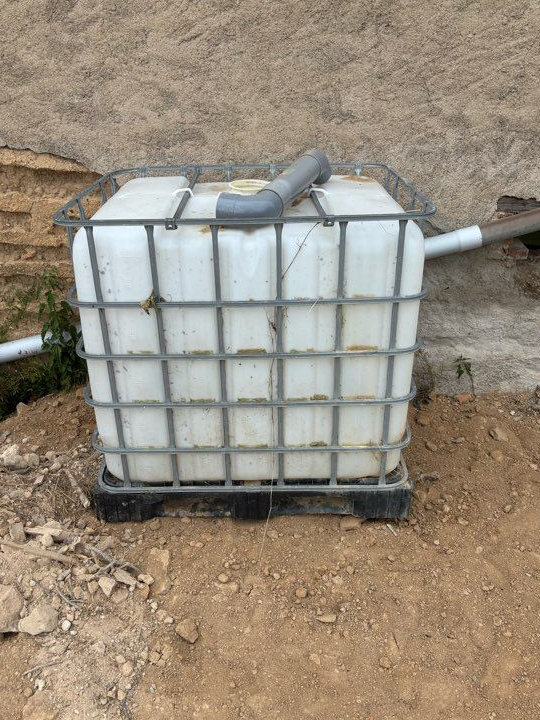 Cuve à eau de pluie