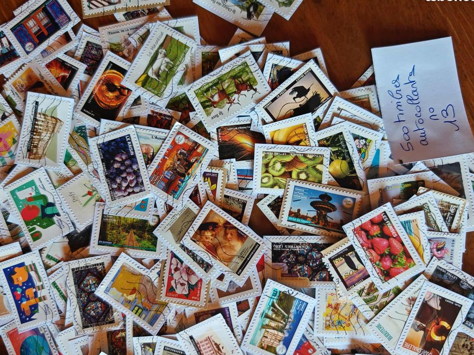 500 timbres français n°13