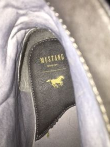 Baskets Mustang hautes détente