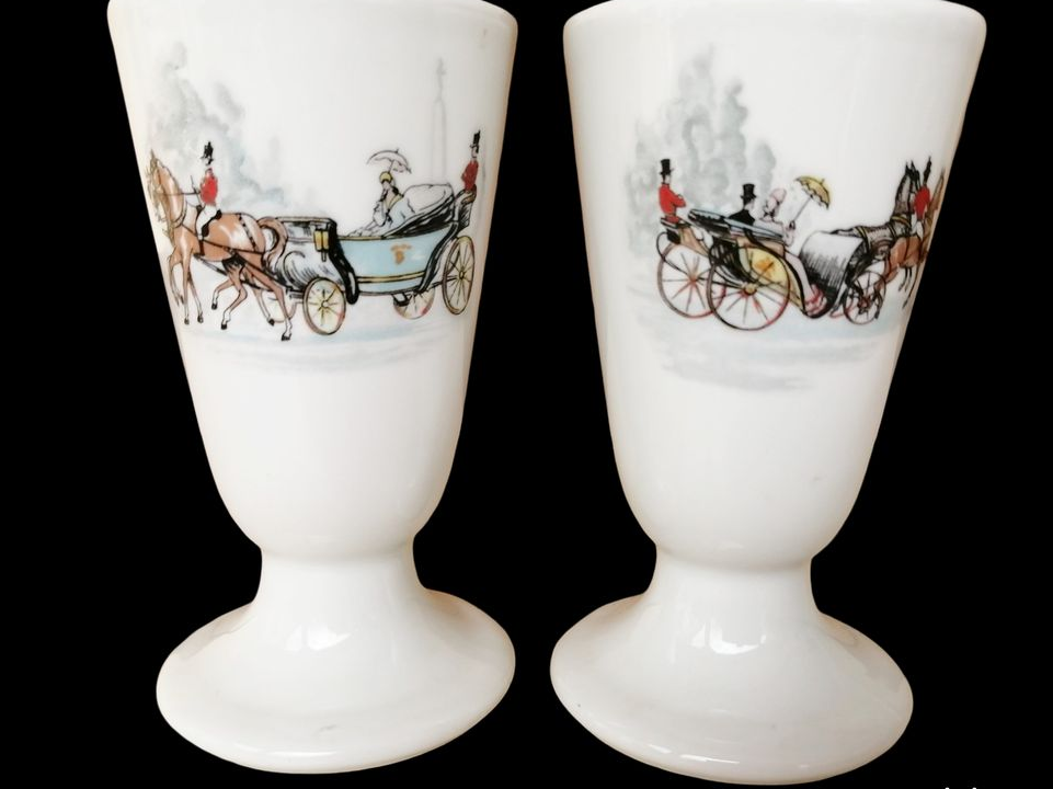 Lot de 2 Mazagrans - E