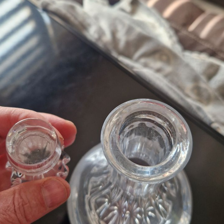 Carafe en cristal de bohèmia