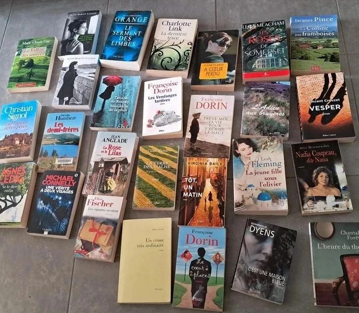 Livres divers : 2 euros l'un