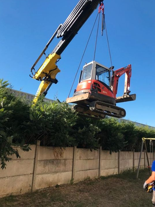 Camion grue