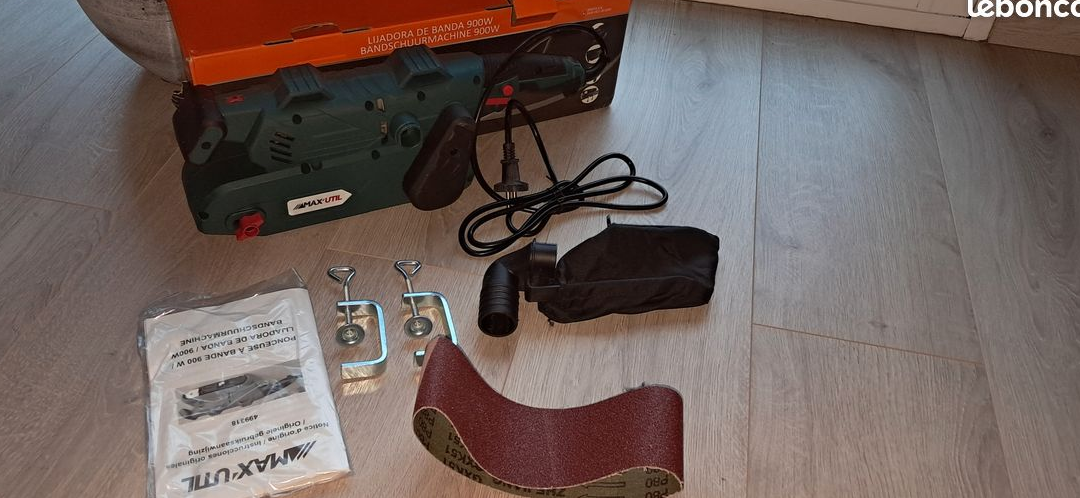 Ponceuse a bande neuve