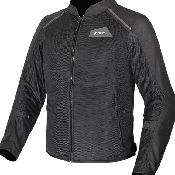 Blouson moto LS2 Breeze noir taille M – Comme neuf
