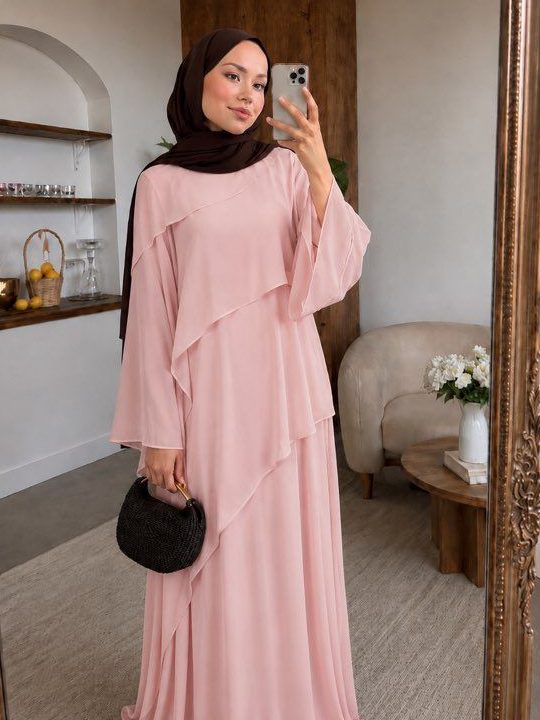 Robe en mousseline