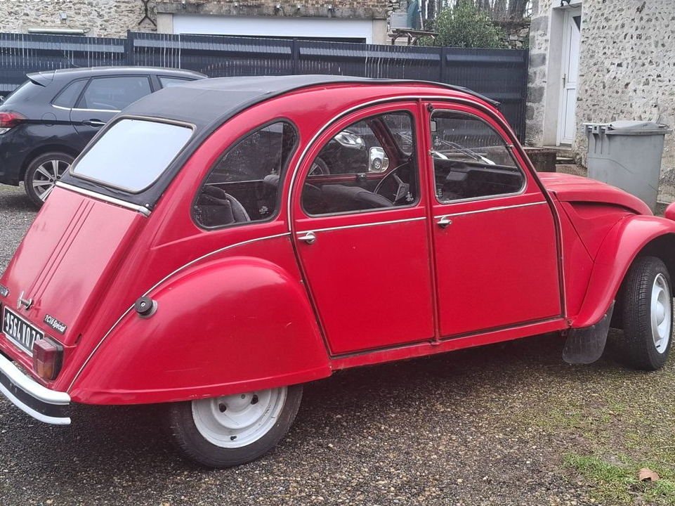 2 CV6 Spécial 1er circulation 17/10/1989