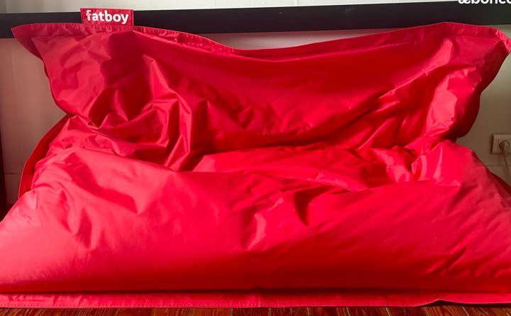 Pouf Fatboy rouge