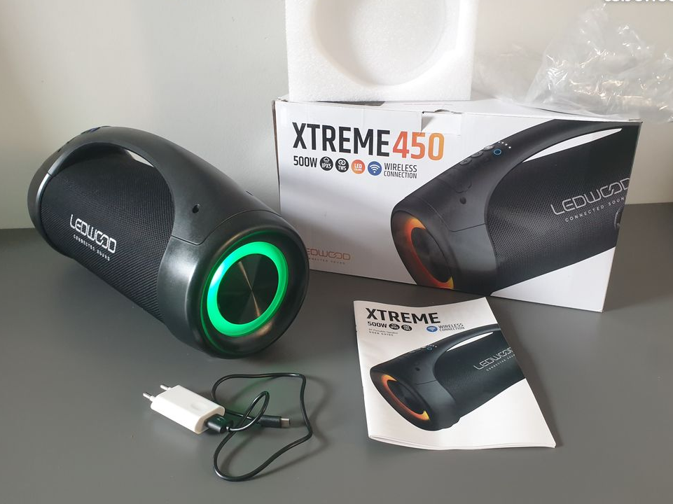 Enceinte Bluetooth sans Fil - Lumière LED