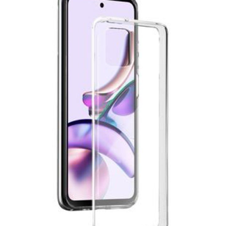 Coque Silisoft souple pour Motorola G13 Transparent