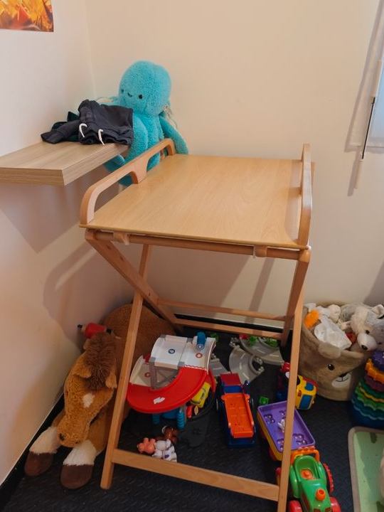 Table à langer pliable combelle