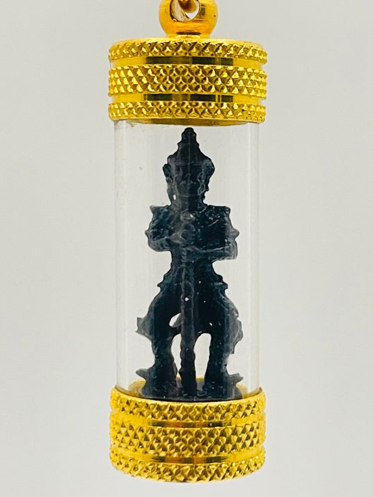 029 Collier pendentif Amulette de protection de Thaïlande Thao Wessuwan (ท้าวเวสสุวรรณ). 🇹🇭