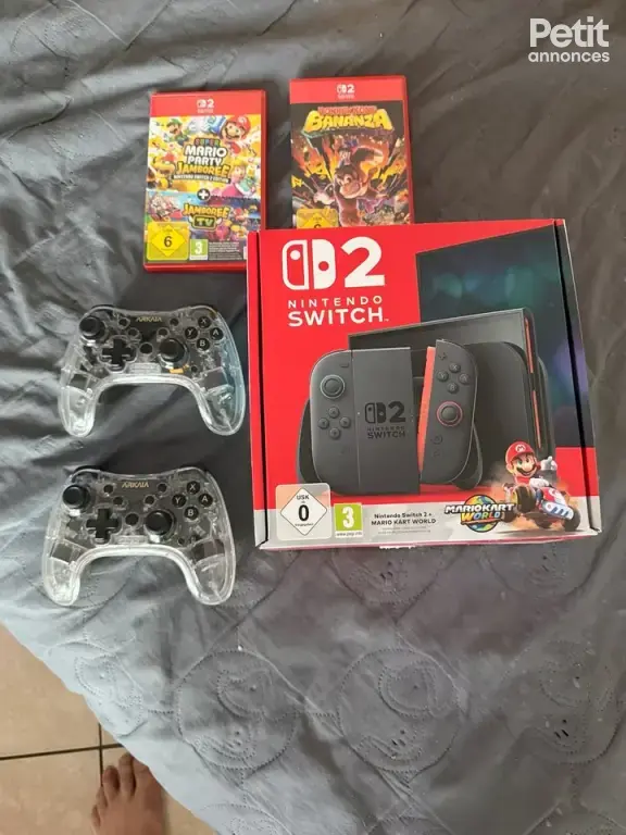 Nintendo switch 2 plus jeux