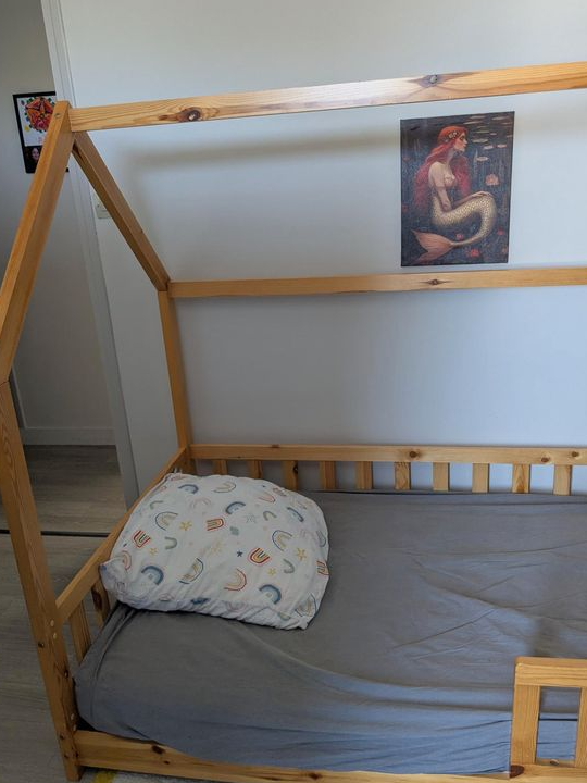 Lit Maisonnette enfant en bois