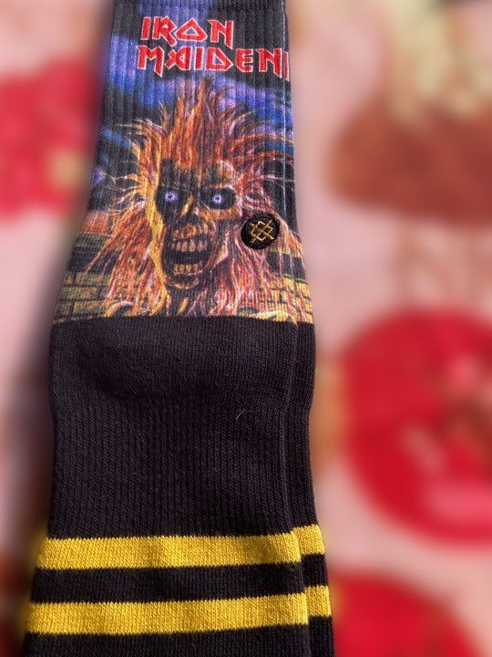 Paire chaussettes Iron Maiden de 2016