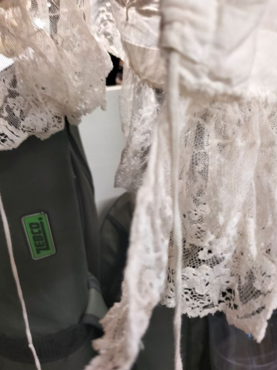 Coiffe dentelle chapeau beguin